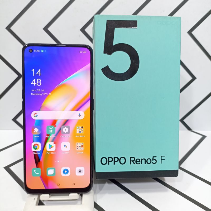 Jual Oppo Reno 5F Ram 8GB Internal 128GB 8/128GB Hp Second Seken Bekas ...
