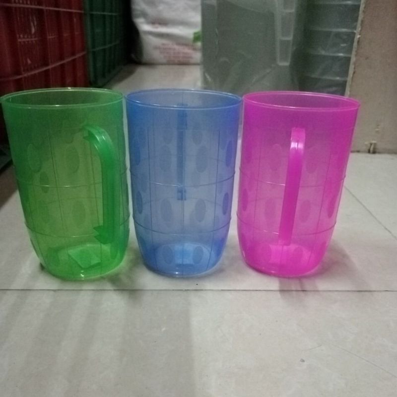 Jual 12 Pcsgelas Plastik Tantos 5186g Gelas Es Teh Gelas Plastik Gagang Shopee Indonesia 1600