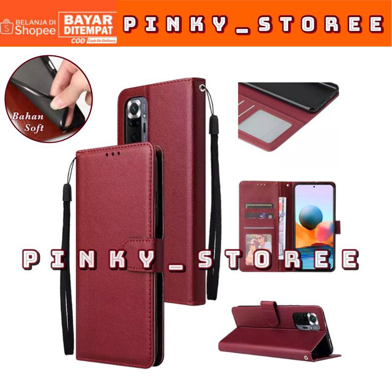 Jual Leather Case Oppo A79 A18 A38 A58 A78 A98 A77s A57 A17 A17k A16k