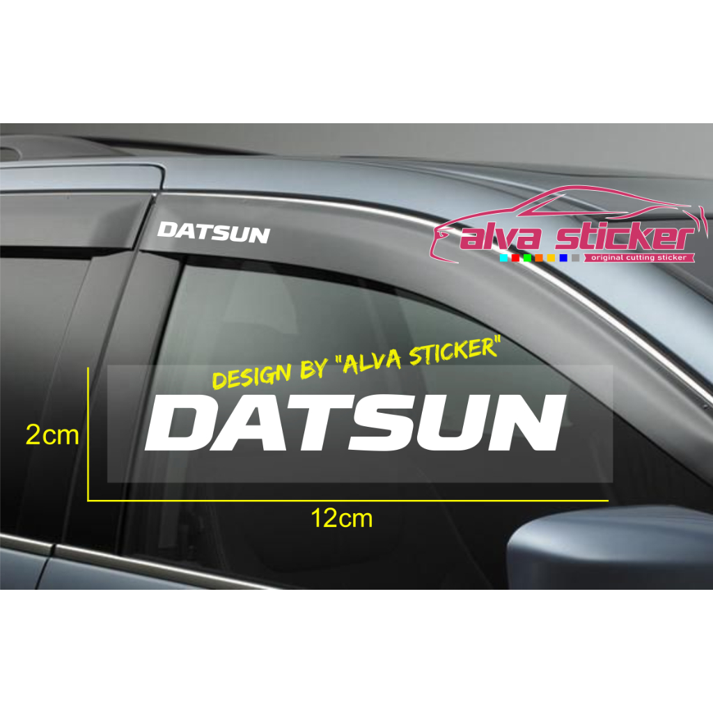 Jual sticker datsun stiker talang air mobil datsun go+ datsun panca ...