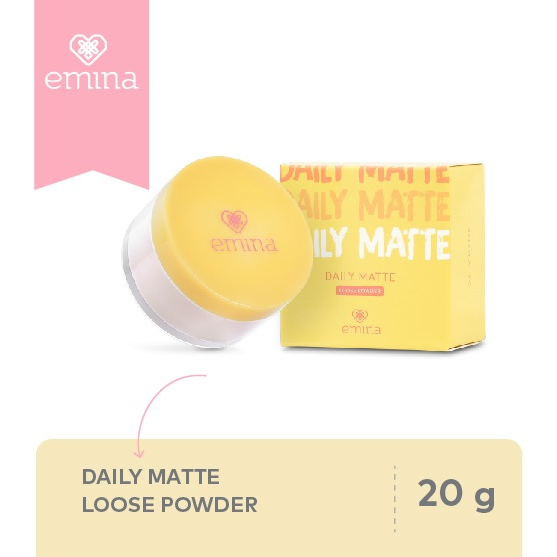 Jual EMINA DAILY MATTE LOOSE POWDER 20GR | LOOSE POWDER EMINA | Shopee ...