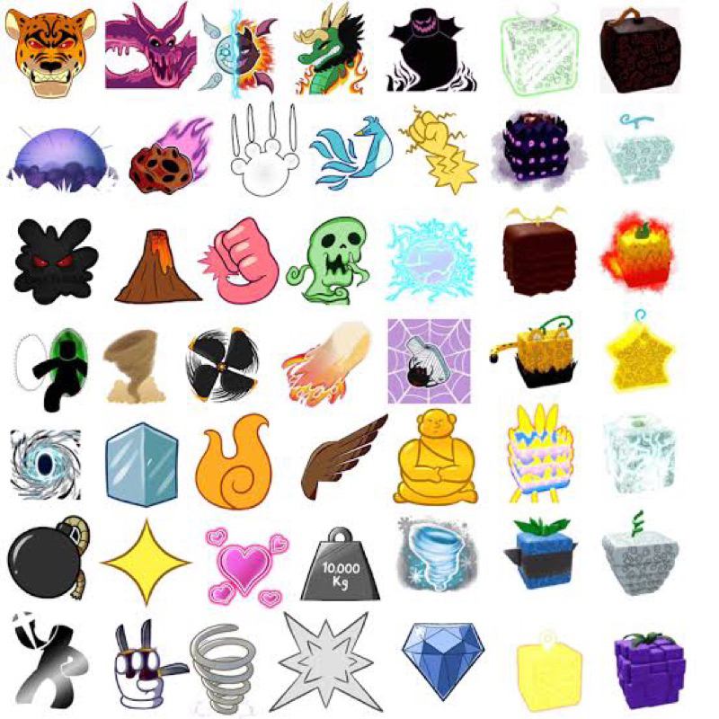 Jual Gacha Random Devil Fruit Roblox Blox Fruits Shopee Indonesia