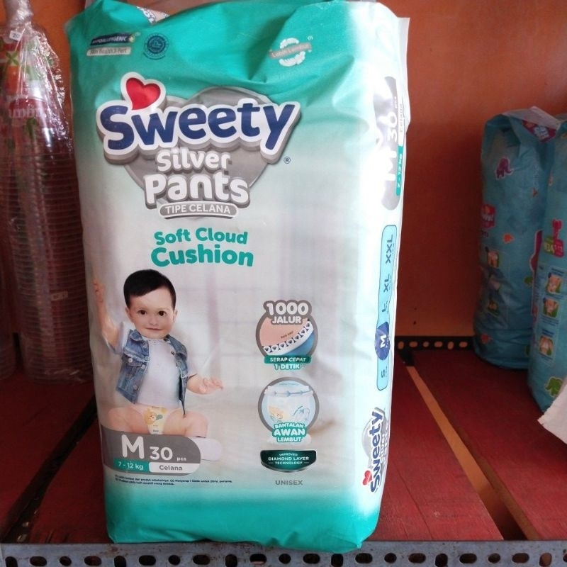 Jual Sweety Silver Pants M30 / L28 | Shopee Indonesia