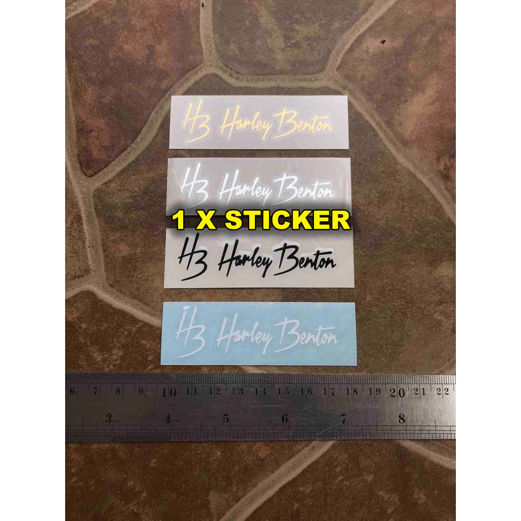 Jual Gitar Harley Benton Sticker Tempel Headstock Elektrik Not Decal ...