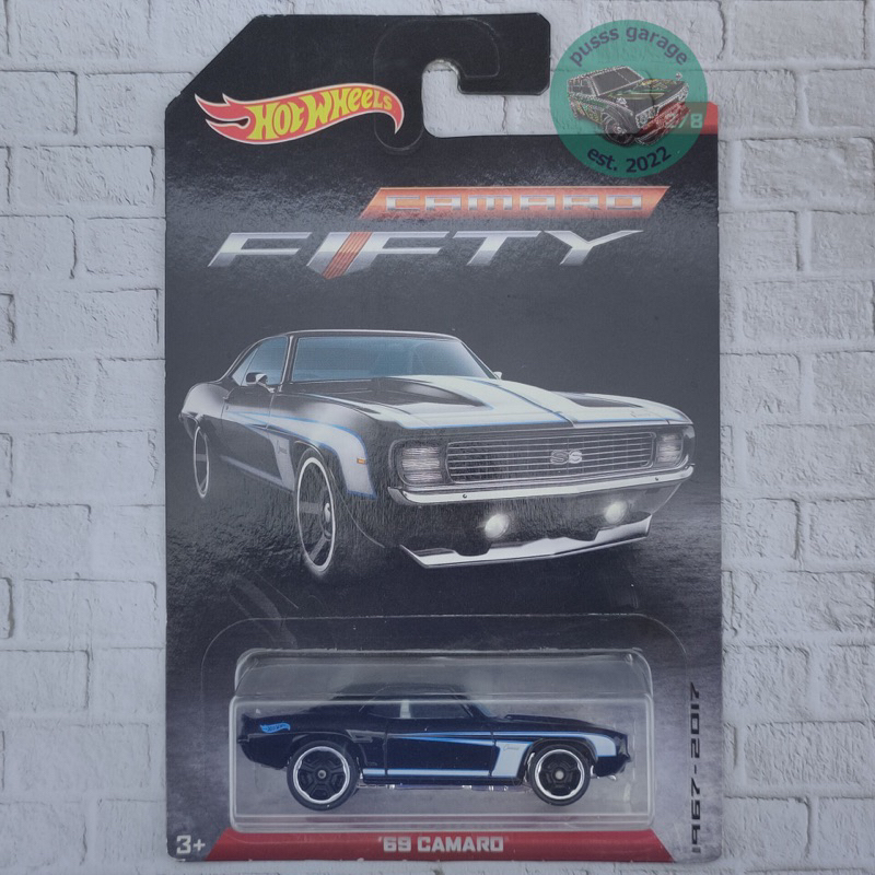 Jual HOT WHEELS 69 CAMARO HITAM (FIFTY EDITION) | Shopee Indonesia