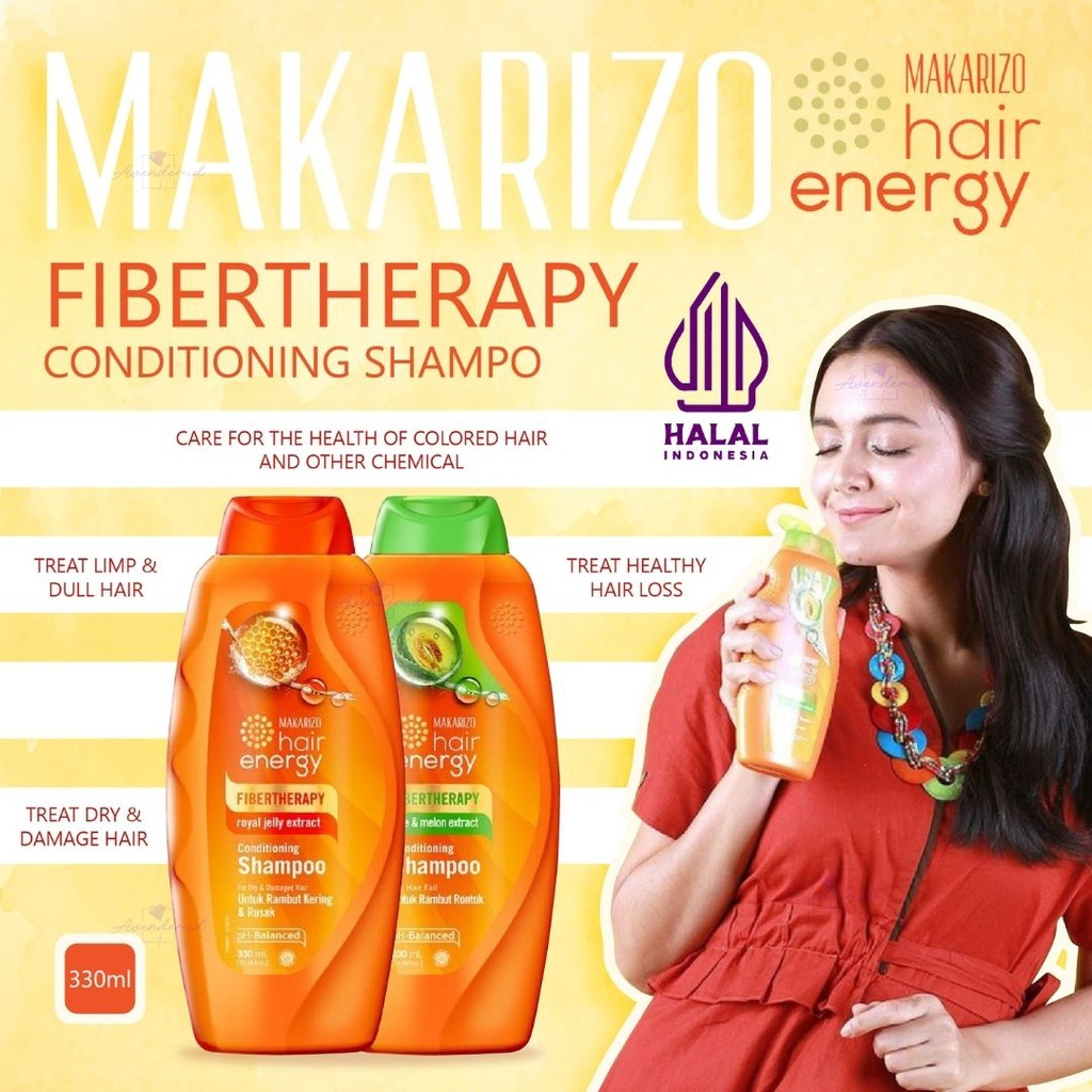 MFI - Makarizo Hair Energy Conditioning Shampoo 330 ML Series