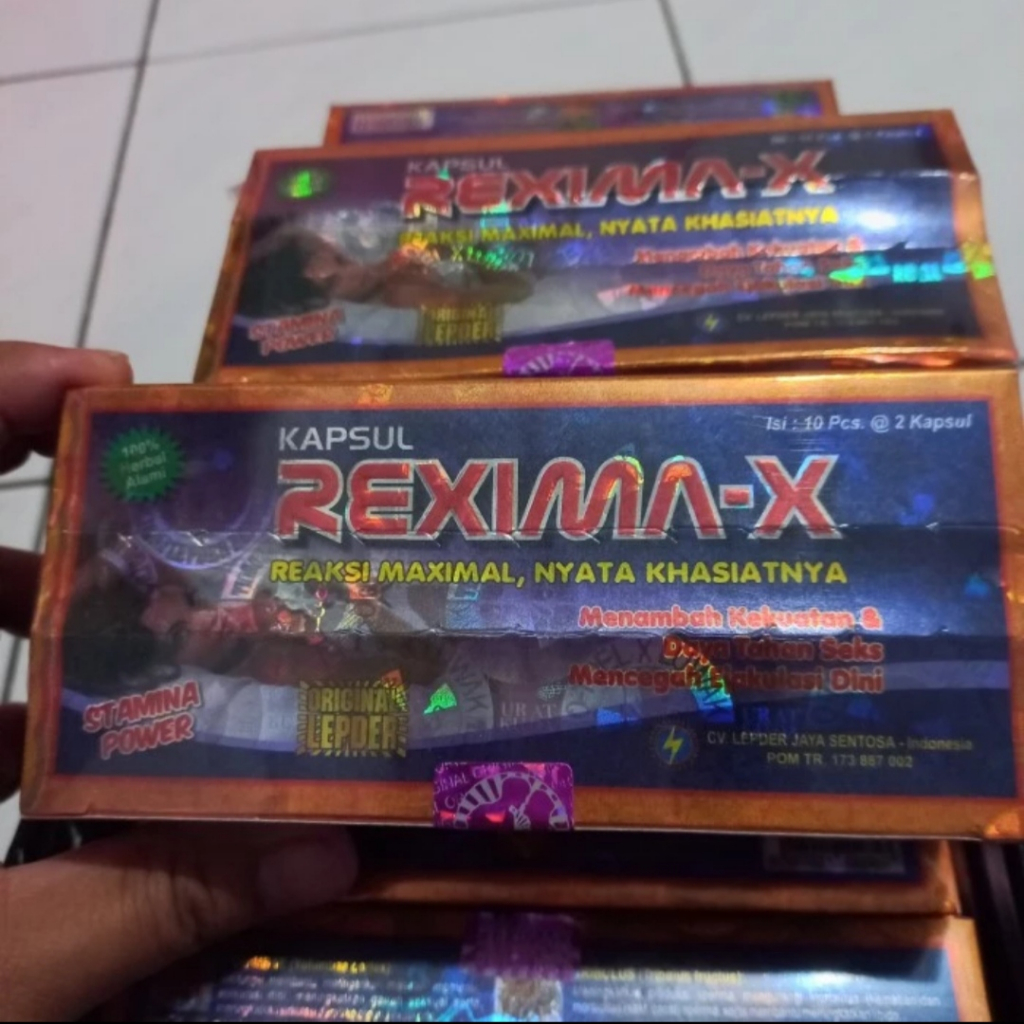 Jual Reximax Kapsul Original Suplemen Vitalitas Pria Herbal Kuat