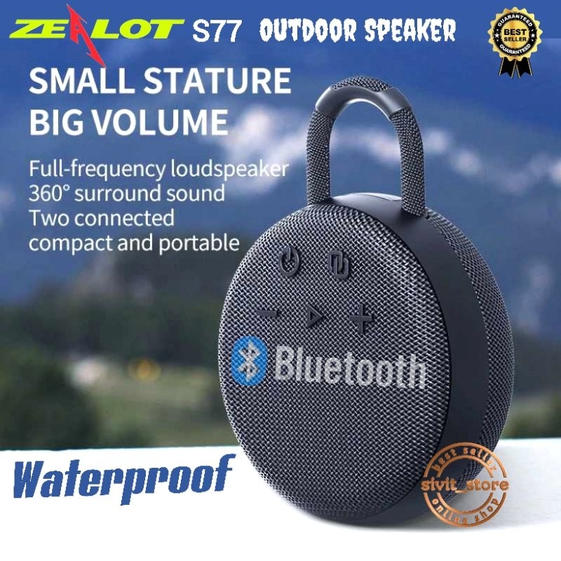 Jual ZEALOT Original Speaker Outdoor Waterproof Portabel Wireless