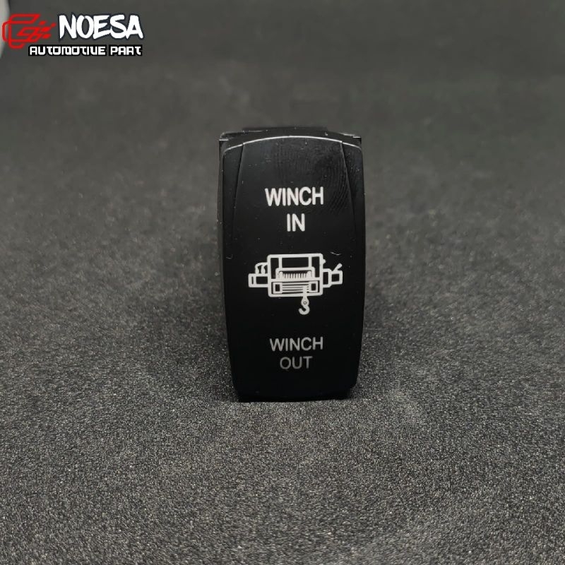 Jual switch saklar winch in winch out 12v 24v led on off on mobil ...