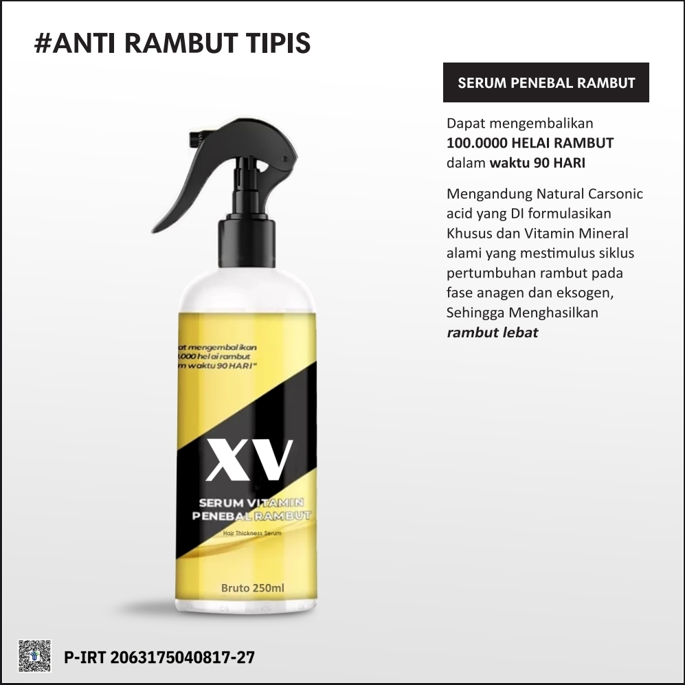 Jual 21 Hair Growth - Hair Tonic Penebal Rambut-XV1 - 250ml - Hair ...
