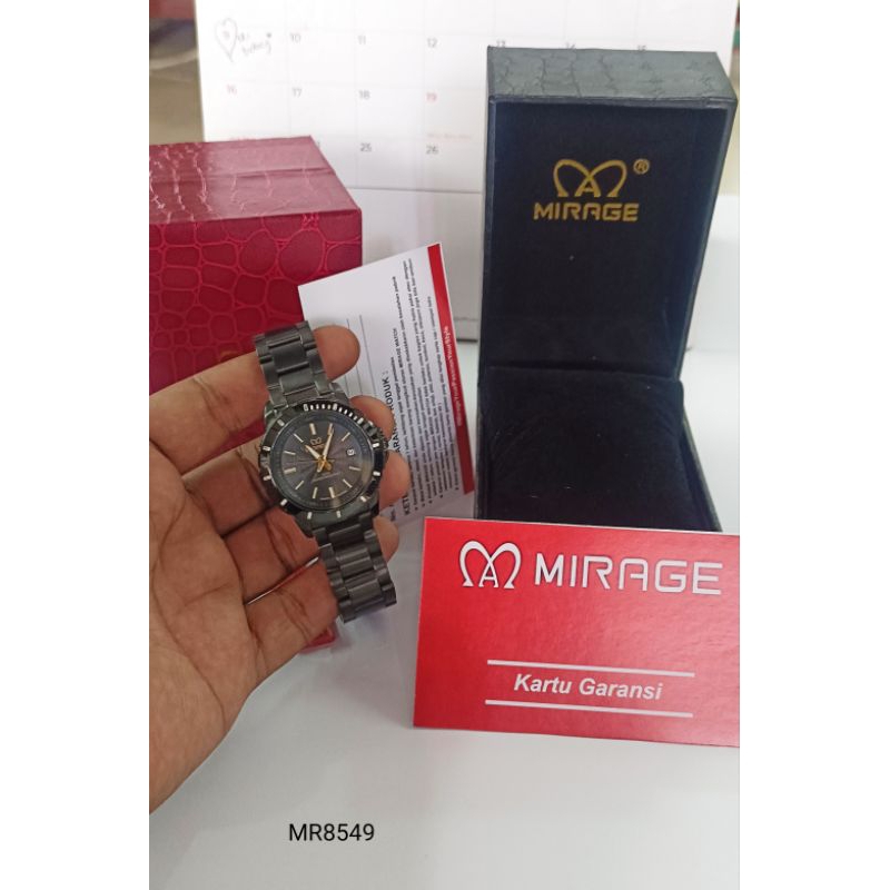 Jual Jam Tangan Mirage Original Bergaransi Mr8549 Shopee Indonesia