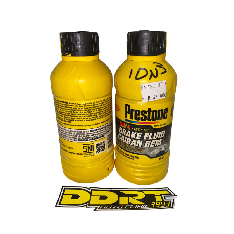 Jual Prestone Brake Fluid dot 4 MINYAK REM (300ml) Shopee Indonesia