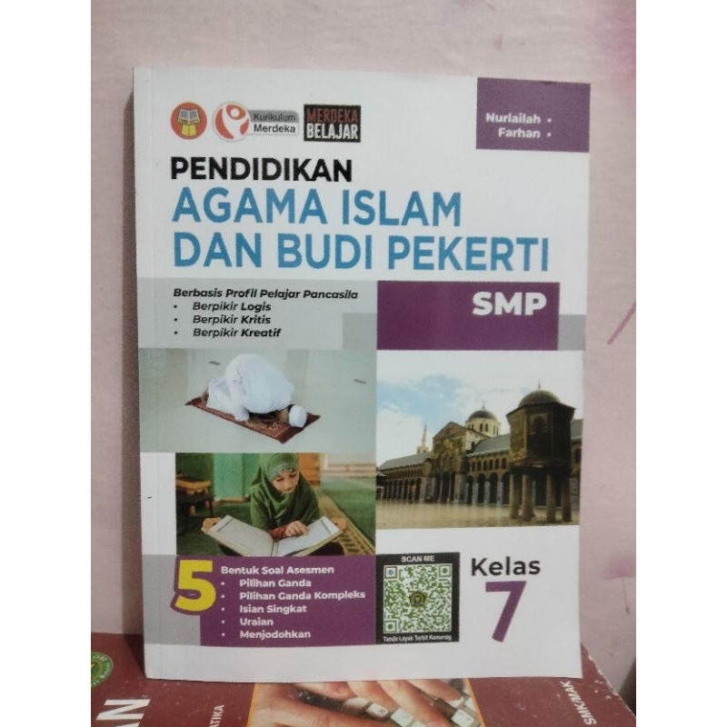 Jual Buku Agama Islam Pendidikan Agama Islam Dan Budi Pekerti Kelas 7 Vii 1 Smp Mts Kurmer