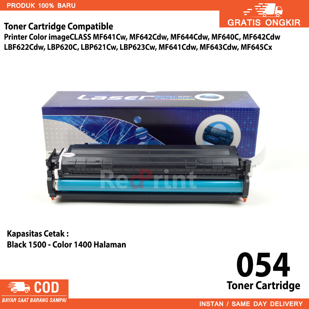 Jual Toner Cartridge 054 Compatible Printer Color imageCLASS MF645Cx ...