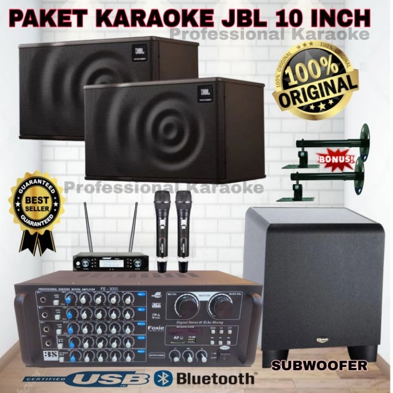 Jual PAKET SPEAKER KARAOKE JBL MK 10 ORIGINAL (KARAOKE ELEGANT