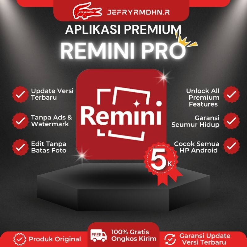Jual APLIKASI PREMIUM - Remini PRO - Garansi Update ke Versi Terbaru ...