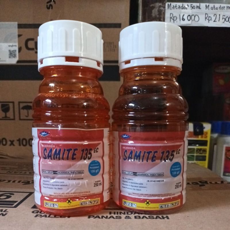 Jual Insektisida Samite 135 EC isi 250 ml | Shopee Indonesia