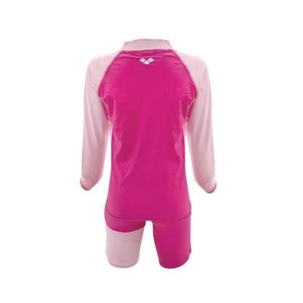 Jual Arena Childrens Sunsuit PK AUV-22356 Baju Renang UV Anak Pink ...