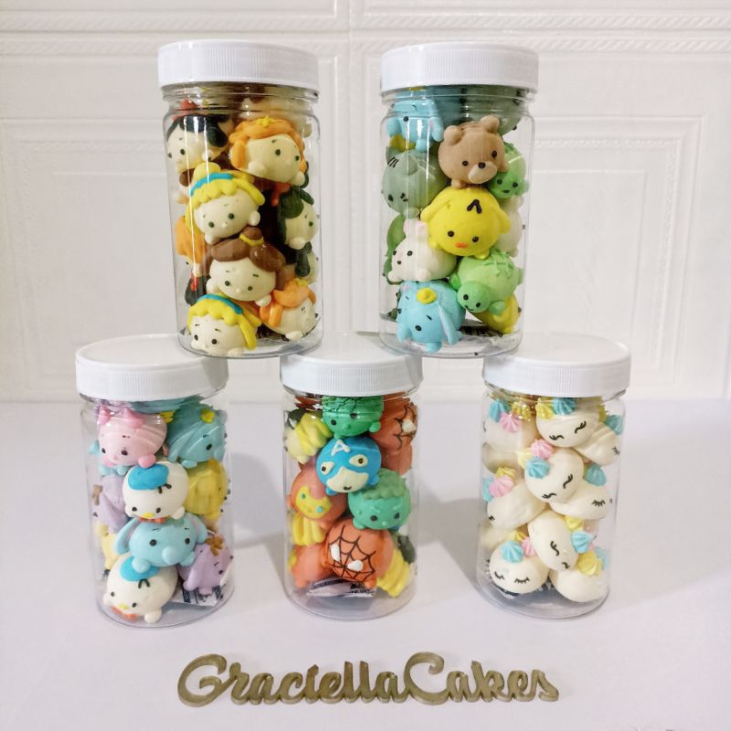 Jual Meringue Cookies character in Jar 320ml Shopee Indonesia