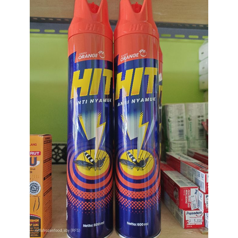 Jual hit spray oren 600ml | Shopee Indonesia
