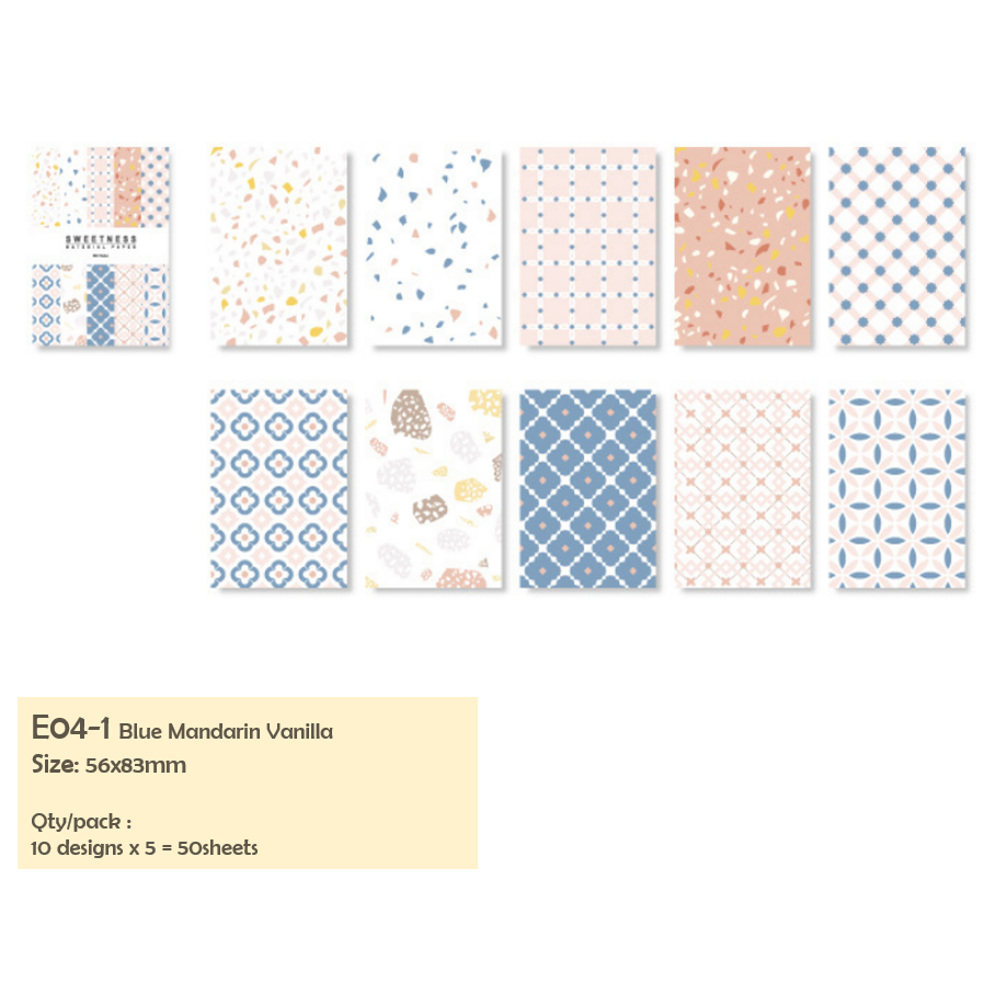 Jual Lovelycraftstore E E Paper Pack Deco Pack Journalling Kit Diy Bujo Art Deco Pack