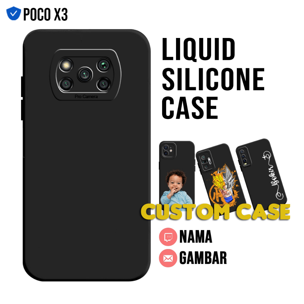 Jual Case Xiaomi Poco X3 X3 Nfc X3 Pro Softcase Pro Camera Black Matte Case Shopee Indonesia 3242
