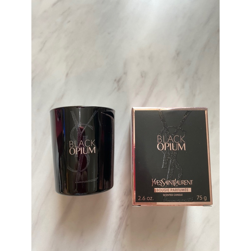 Ysl black opium candle hot sale