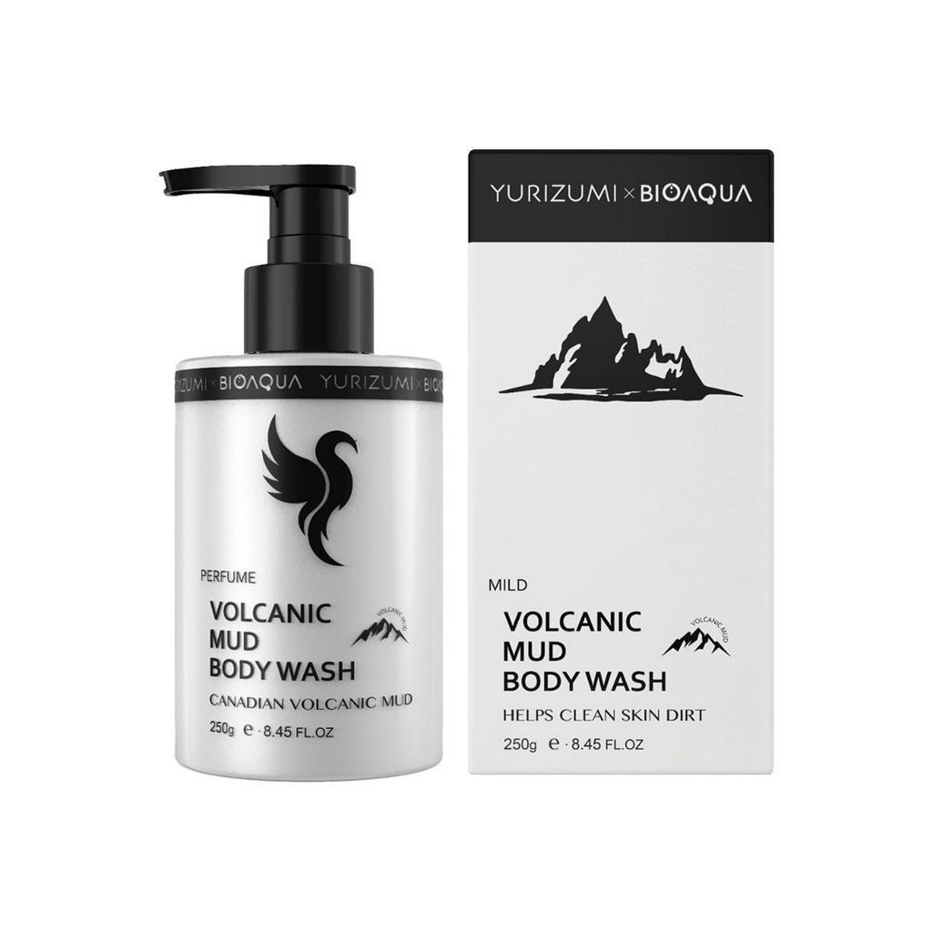 Jual ( BPOM ) Yurizumi X Bioaqua Vulcanic Mud Body Wash Sabun Whitening