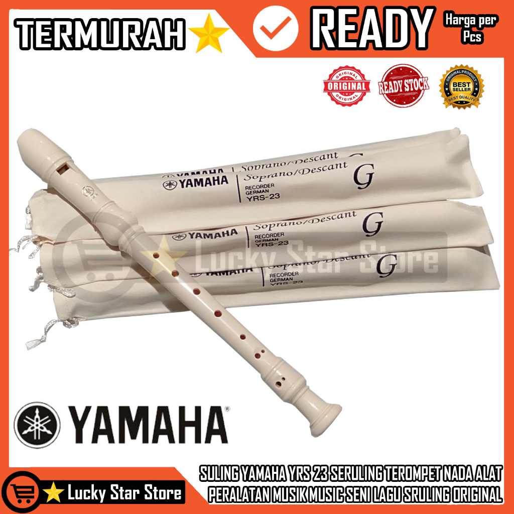 Jual SULING YAMAHA YRS-23 SULING TIUP ORIGINAL SRULING NADA ALAT MUSIK ...