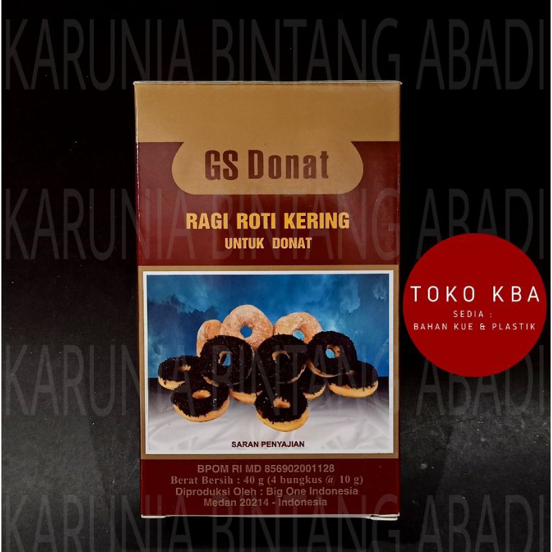 Jual Ragi Instant Dry Yeast Donut GS Donat Pengembang Roti ( 1 bungkus ...