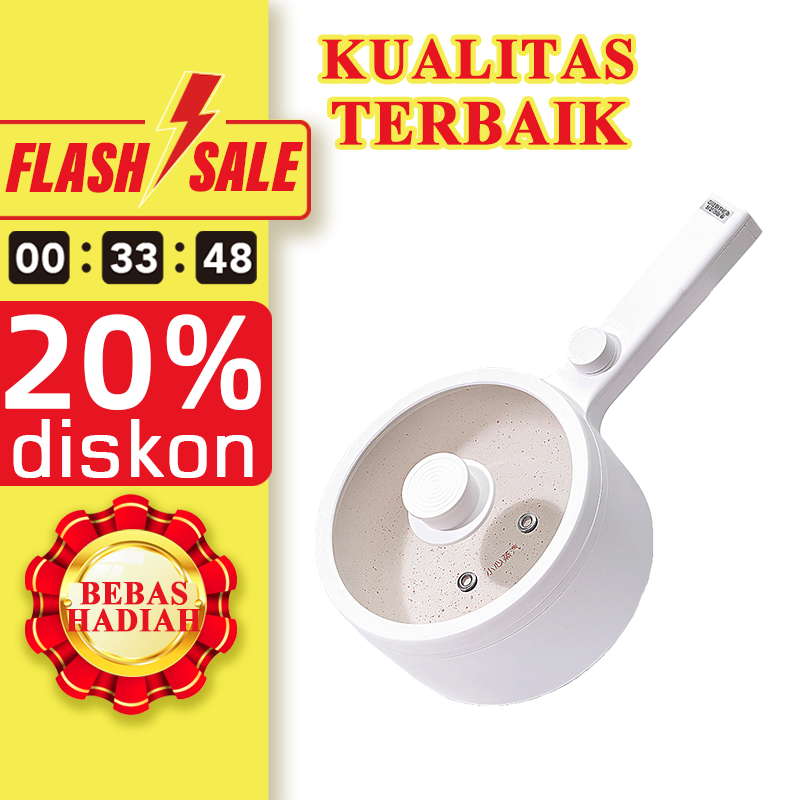 Jual LAHOME Panci Listrik Panci Elektrik Lapisan Keramik Anti-lengket ...
