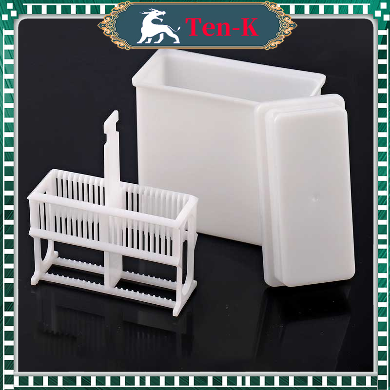 Jual Staining Jar Rack / Rak Pengecatan / Rak Pewarnaan Tahan Asam Dan ...