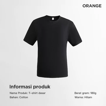 (Cuci Gudang Besar Besaran!)Kaos Polos Pria Kaos Cowok Kaos Oblong Tebal Kaos Lengan Pendek