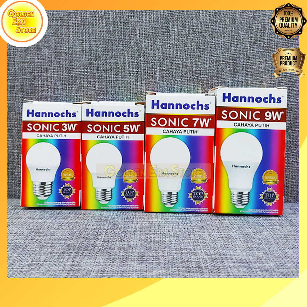Jual HANNOCHS Lampu Led Sonic 3 Watt / 5 Watt / 7 Watt/ 9 Watt / 12 ...
