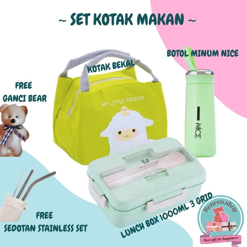 Jual Ready Hampers Lunch Box Set Hampers Kotak Makan Hampers Tumbler