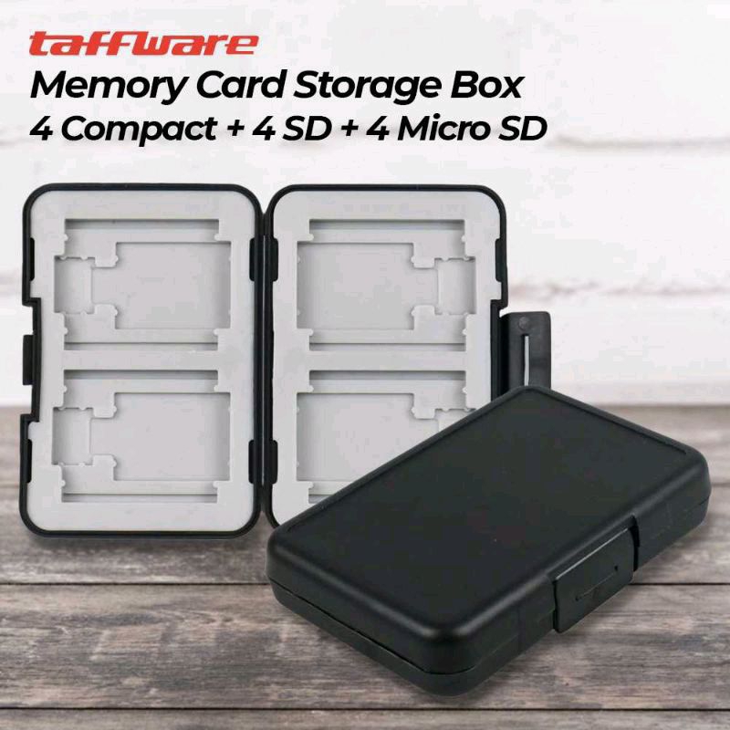 Jual Taffware Case Holder Plastic Storage Box for Memory Card - WC0572 ...