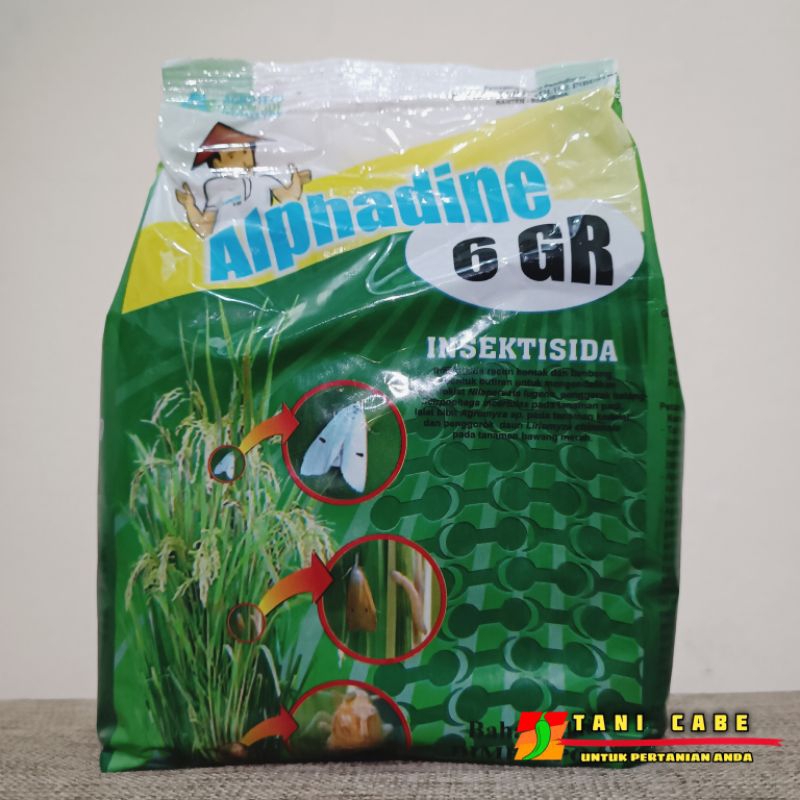 Jual INSEKTISIDA ALPHADINE 6 GR/ALPADIN 1 KG - ATASI HAMA PADI | Shopee ...
