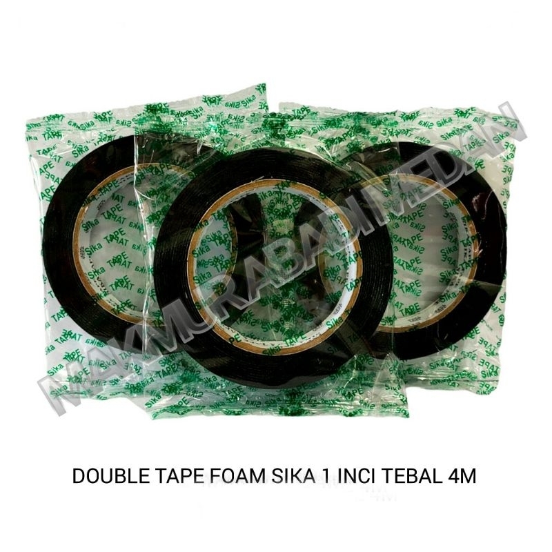 Jual Double Tape Foam Sika Nippe Inci Tebal M Double Tape Busa