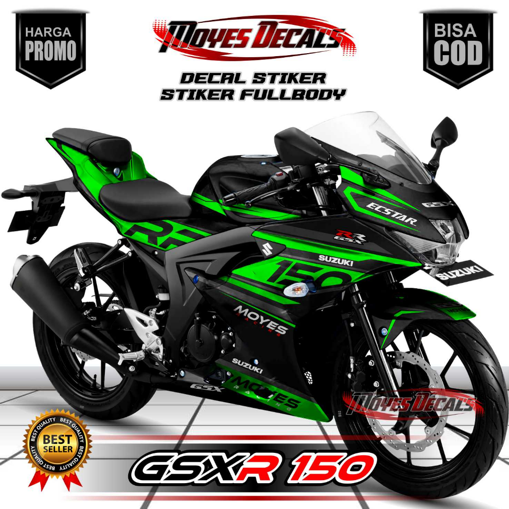 Jual Decal Gsx R150 Full Body Stiker Gsx R150 Full Body Decal Gsx 150 ...