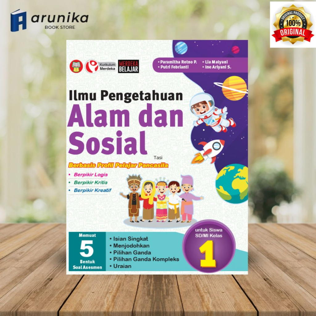 Jual Ilmu Pengetahuan Alam dan Sosial untuk SD/MI Kelas 1 - Kurikulum ...