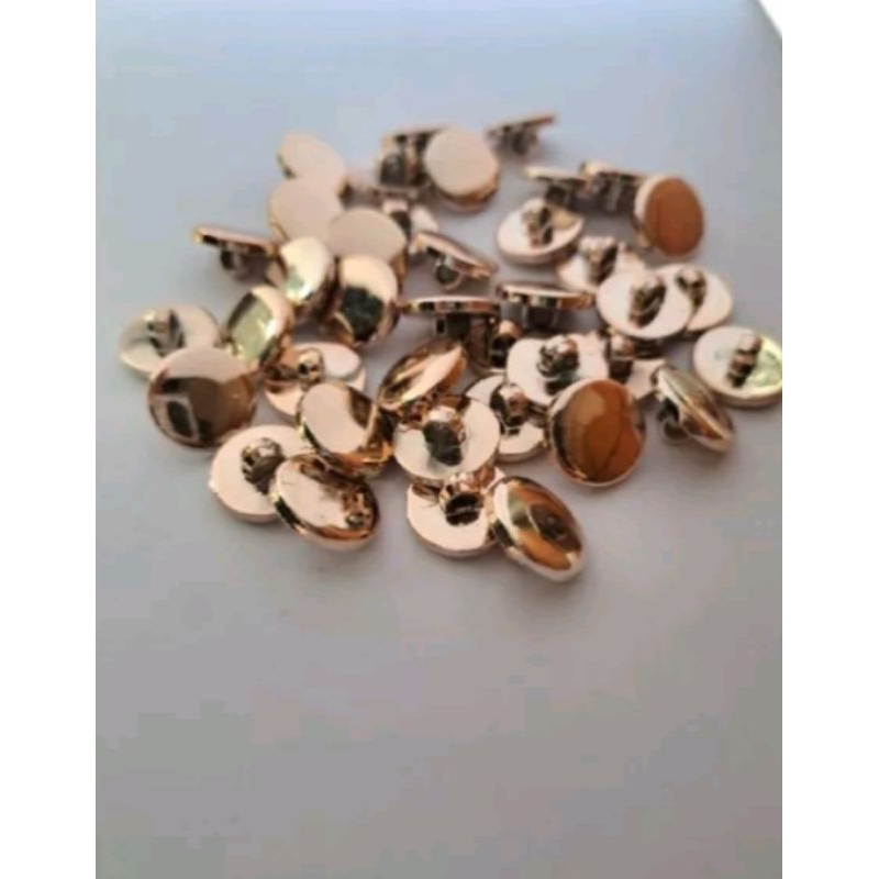 Jual KANCING JAMUR EMAS POLOS-KANCING EMAS-VARIAN : DIAMETER 15 MM DAN ...