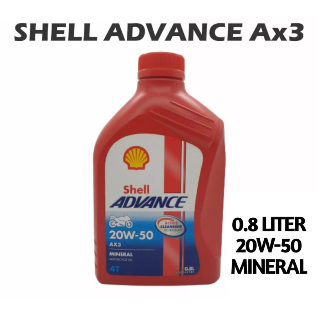 Jual Oli Mesin Shell Advance Ax W Liter Shopee Indonesia