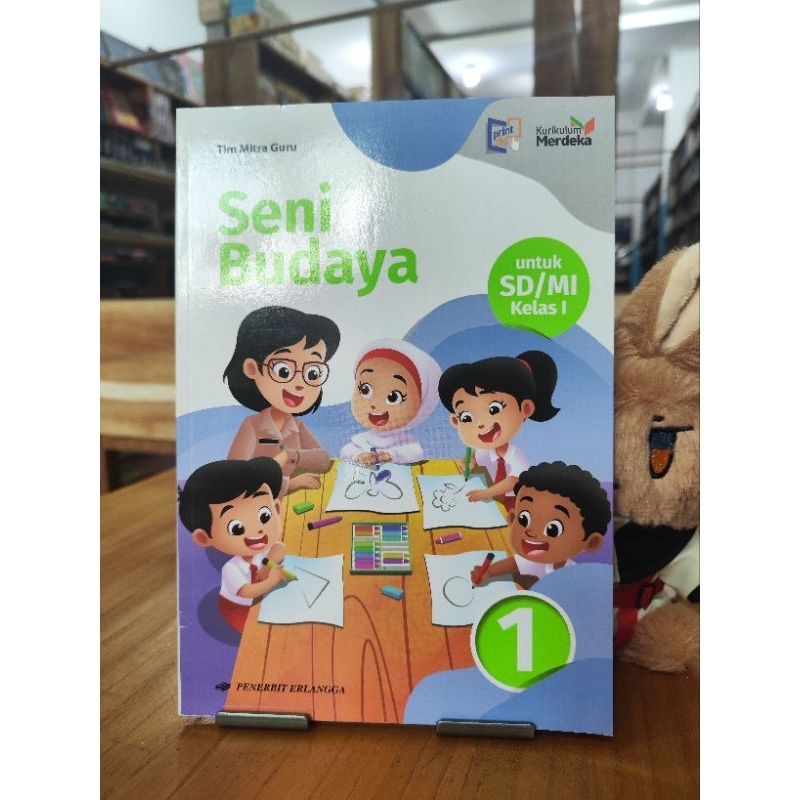 Jual Buku Seni Budaya SD Kelas 1 Kurikulum Merdeka Erlangga | Shopee ...