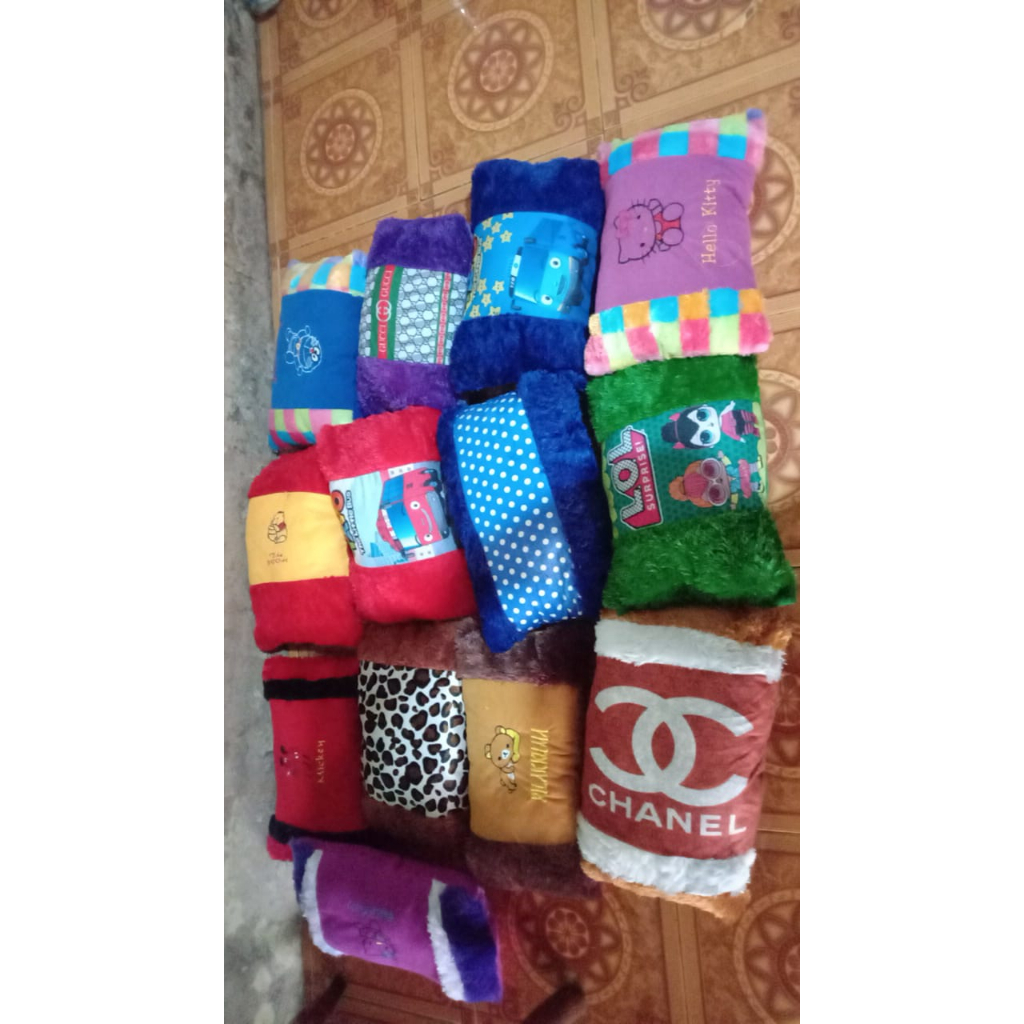 Jual Bantal Guling Catur Karakter Bulu Rasfur Full Silicon Dilengkapi ...