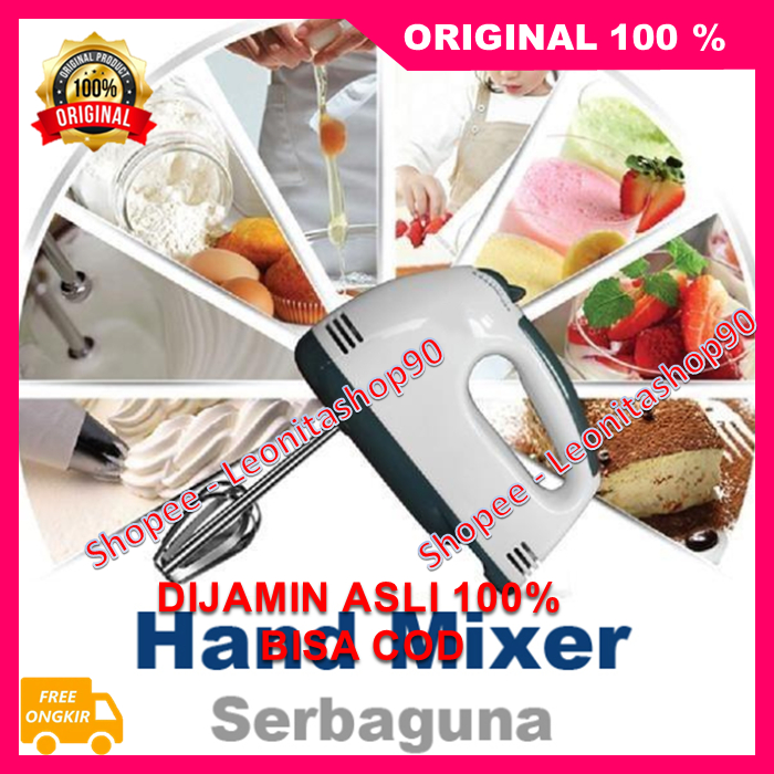 Jual Hand Mixer Serbaguna Super Hand Mixer 7 Speed Pengocok Telur