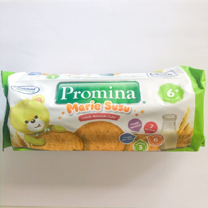 Jual PROMINA BISKUIT MARIE ROLL SUSU 150g Untuk 6 bulan ke atas ...