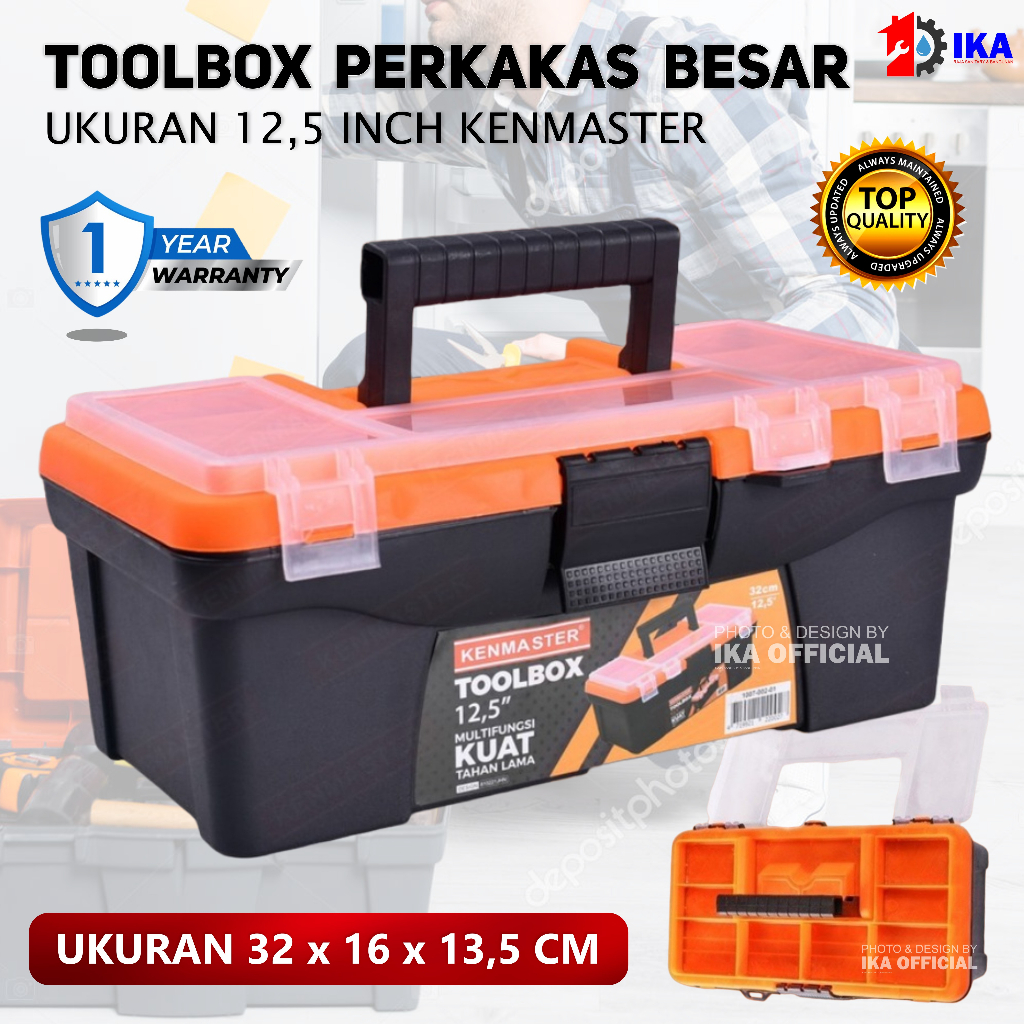 Jual TOOLBOX KECIL B250/TOLL BOX MINI/TEMPAT PERKAKAS TANG OBENG - Kab.  Bogor - Anitapedia579