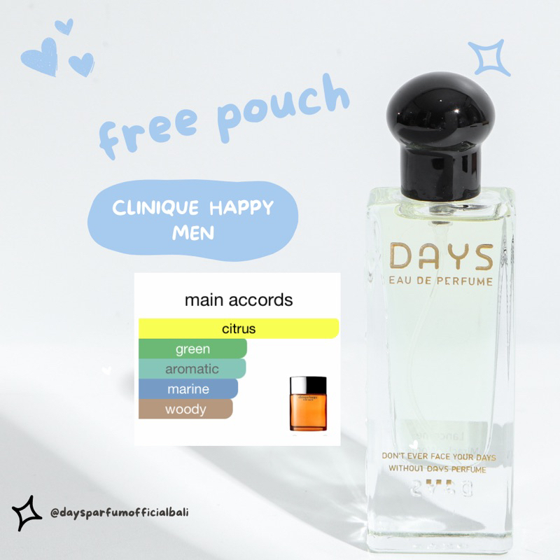 Clinique happy day online pouch