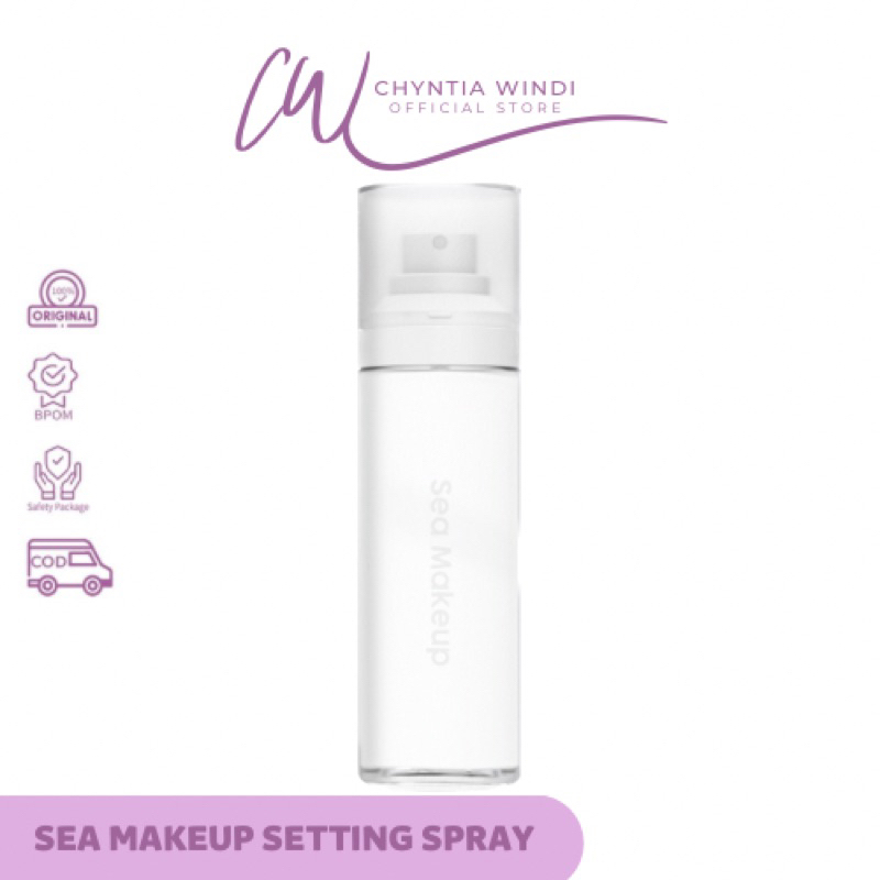 Jual Sea Makeup Lock It Matte Acne Setting Spray Membantu menjaga ...