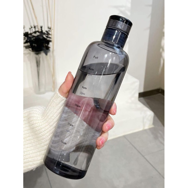 Jual BOTOL MINUM TRANSPARANT ESTETIK 750 ML (BISA COD/BISA INSTANT ...